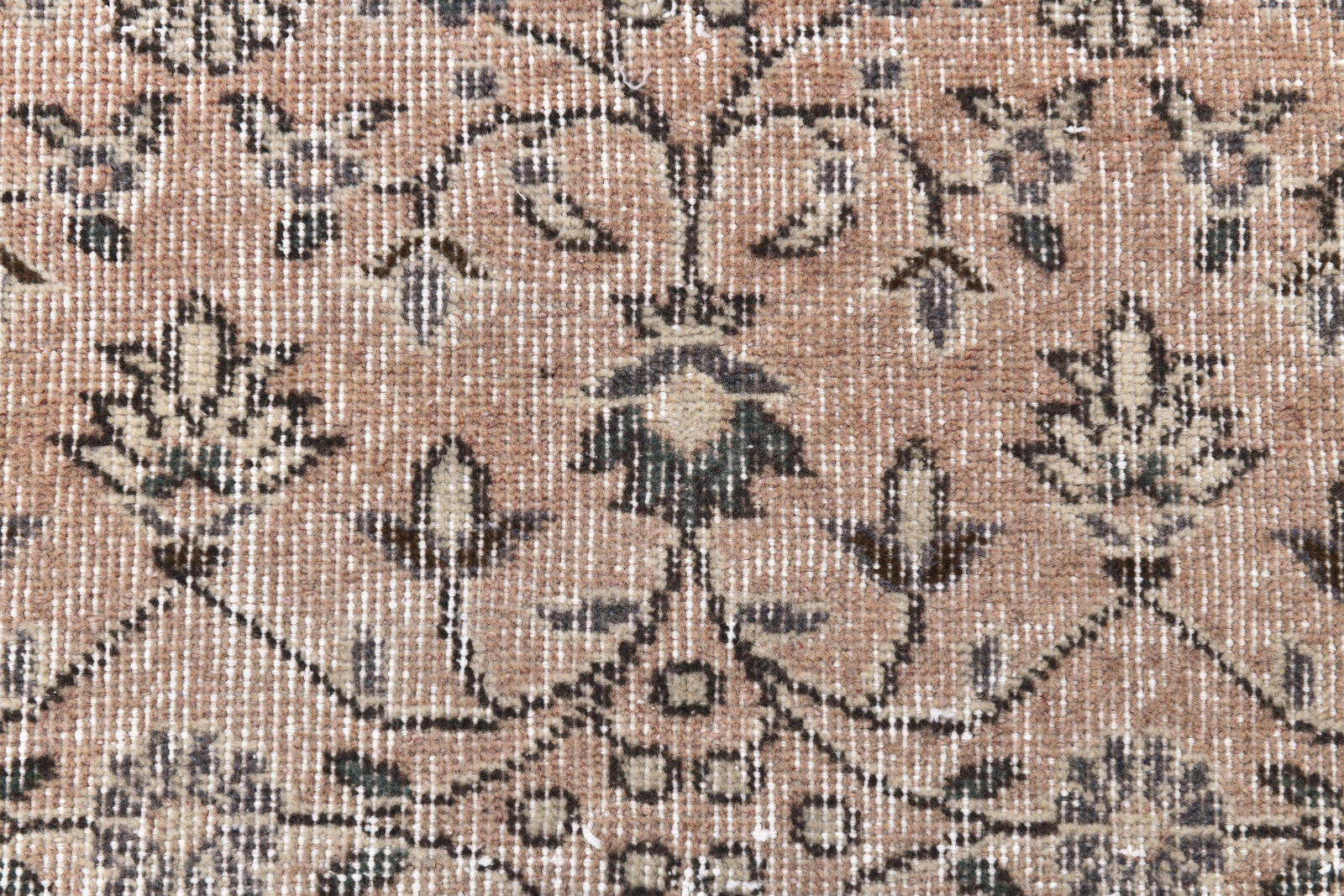 3'8'' x 6'9'' Handmade Vintage Wool Rug - 243982 - 6