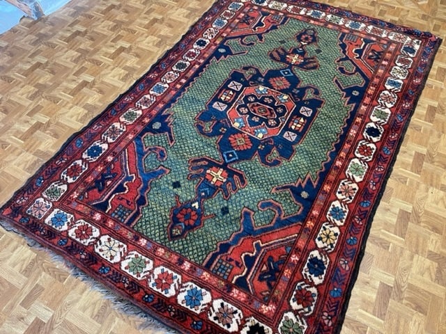 Vintage Afghan Caucasian Rug - 6