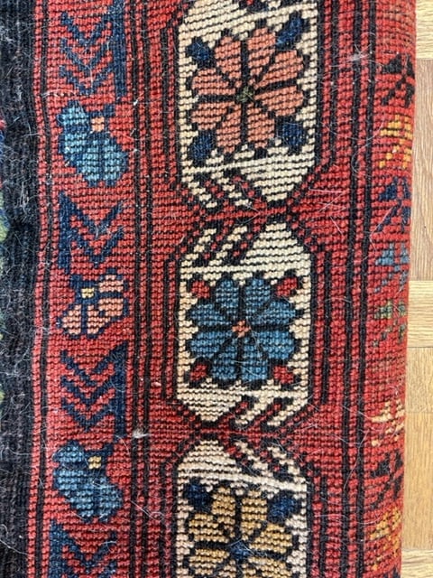 Vintage Afghan Caucasian Rug - 8