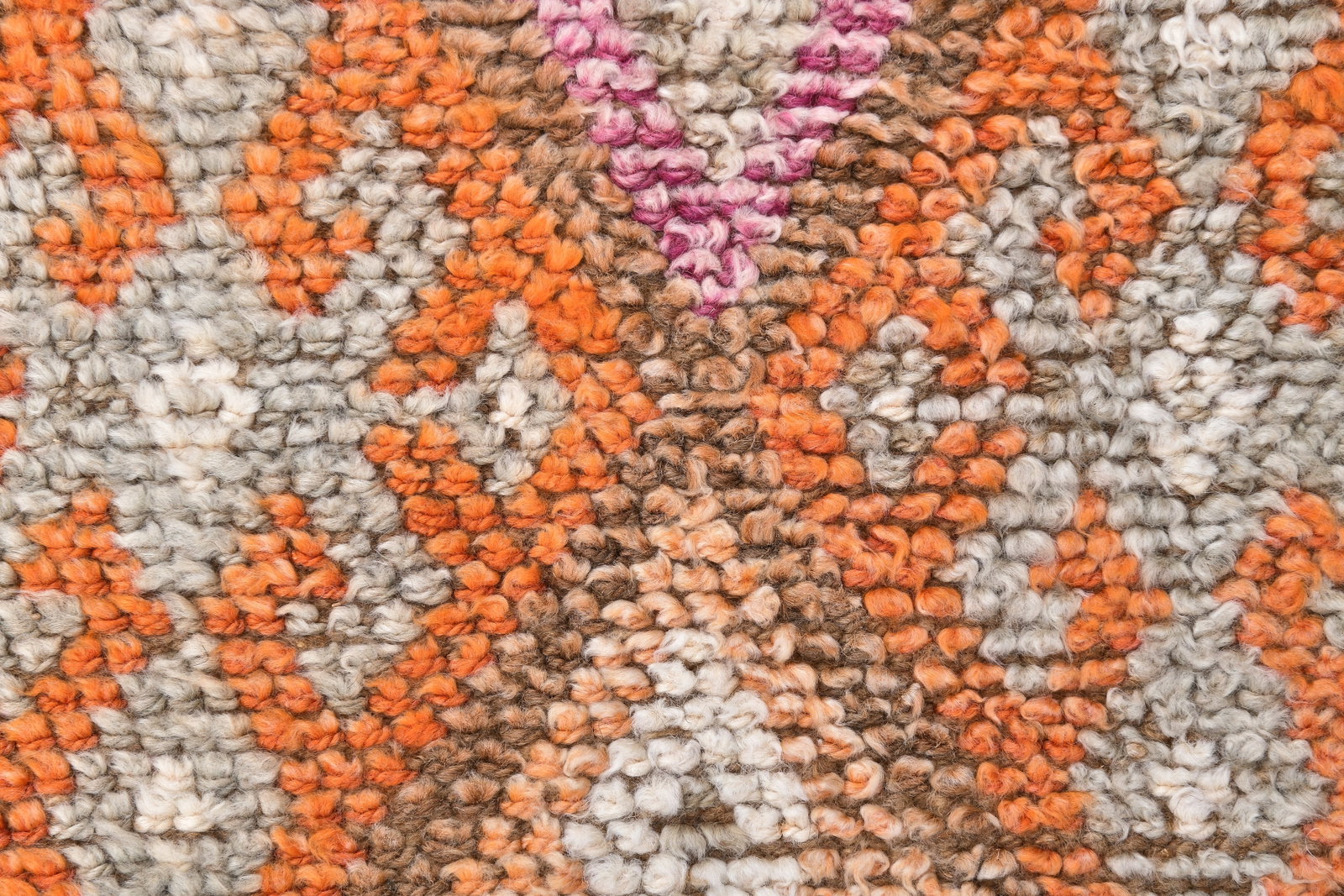 2'5'' x 13'3'' Handmade Vintage Wool Rug - 242509 - 6