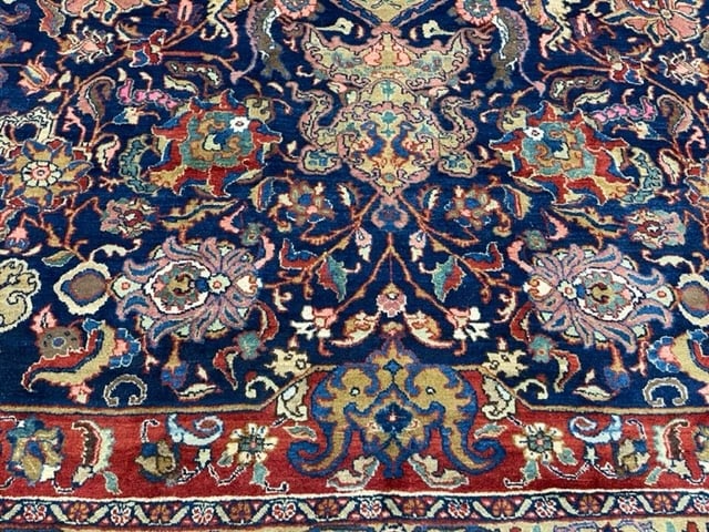 Antique Persian Large Size Heriz / Tabriz Rug-5023 - 4