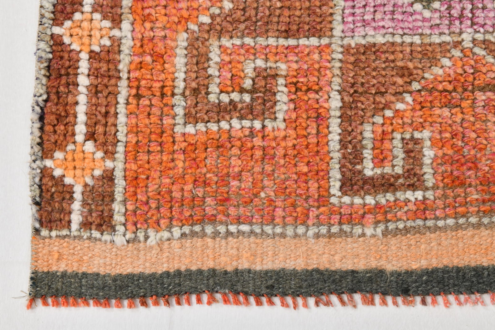 2'9'' x 9'10'' Unique Handmade Vintage Rug - 22000 - 11