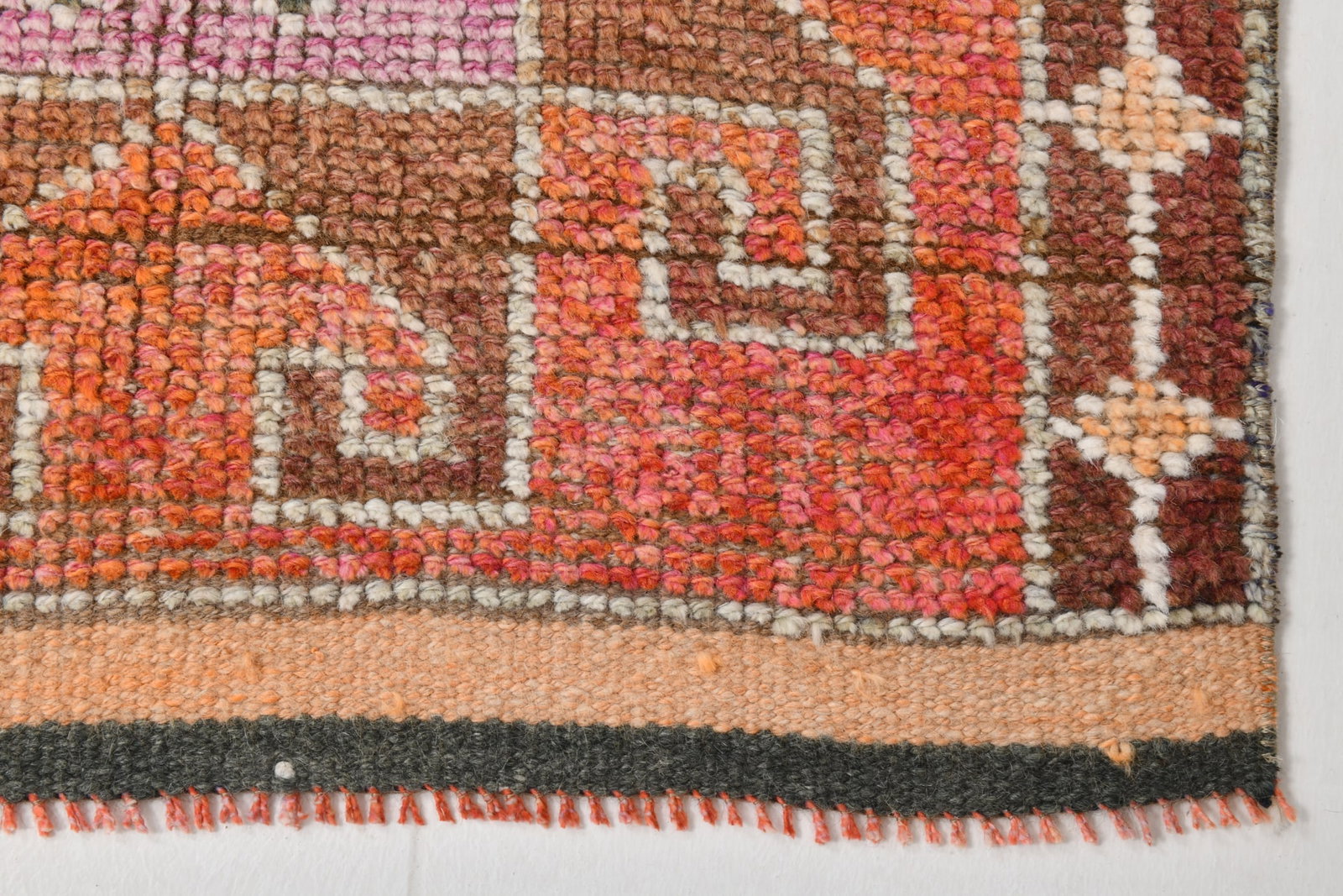 2'9'' x 9'10'' Unique Handmade Vintage Rug - 22000 - 12