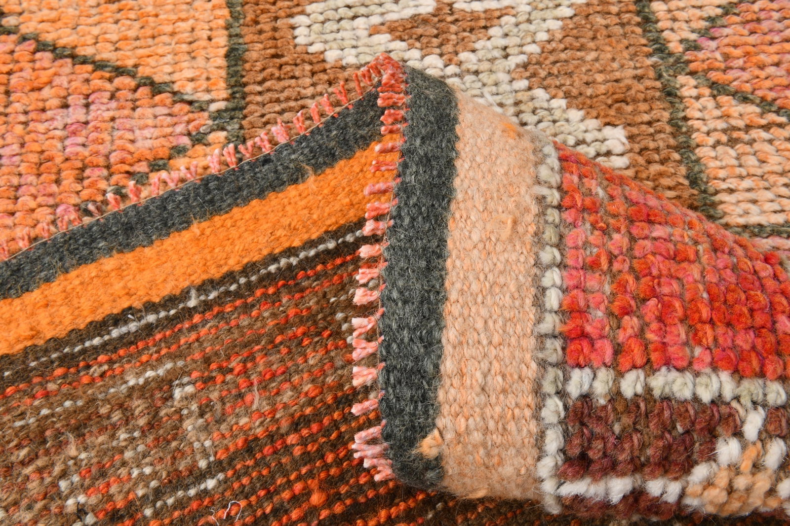 2'9'' x 9'10'' Unique Handmade Vintage Rug - 22000 - 15