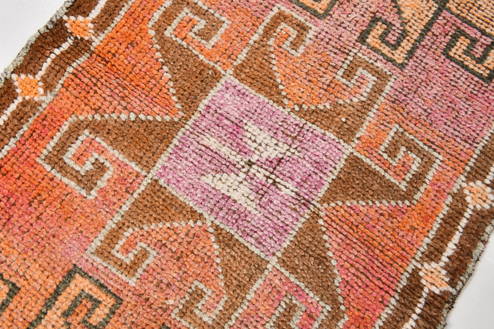 2'9'' x 9'10'' Unique Handmade Vintage Rug - 22000 - 6