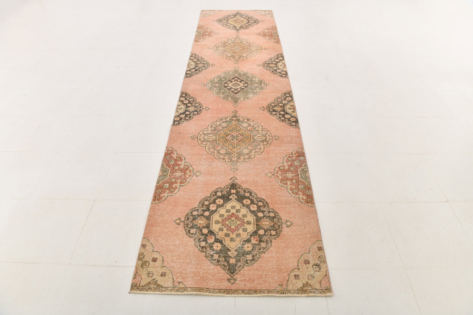 3'0'' x 11'10'' Turkish Vintage Runner Rug - 23994 - 19