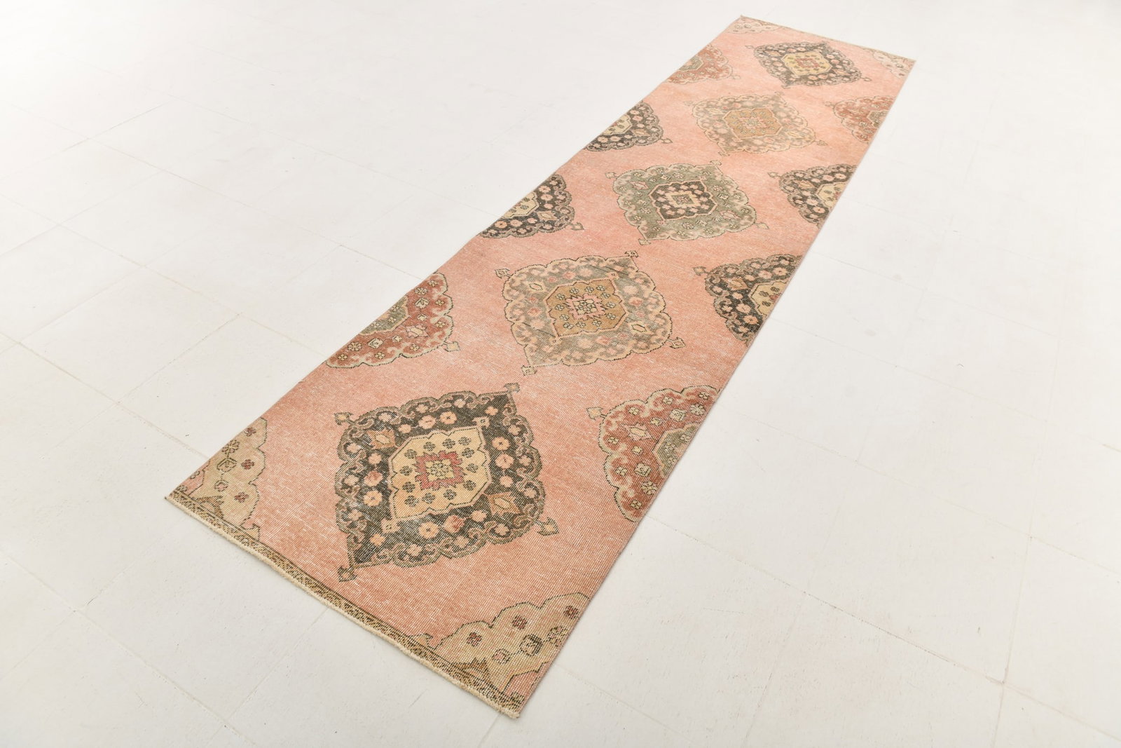 3'0'' x 11'10'' Turkish Vintage Runner Rug - 23994 - 20