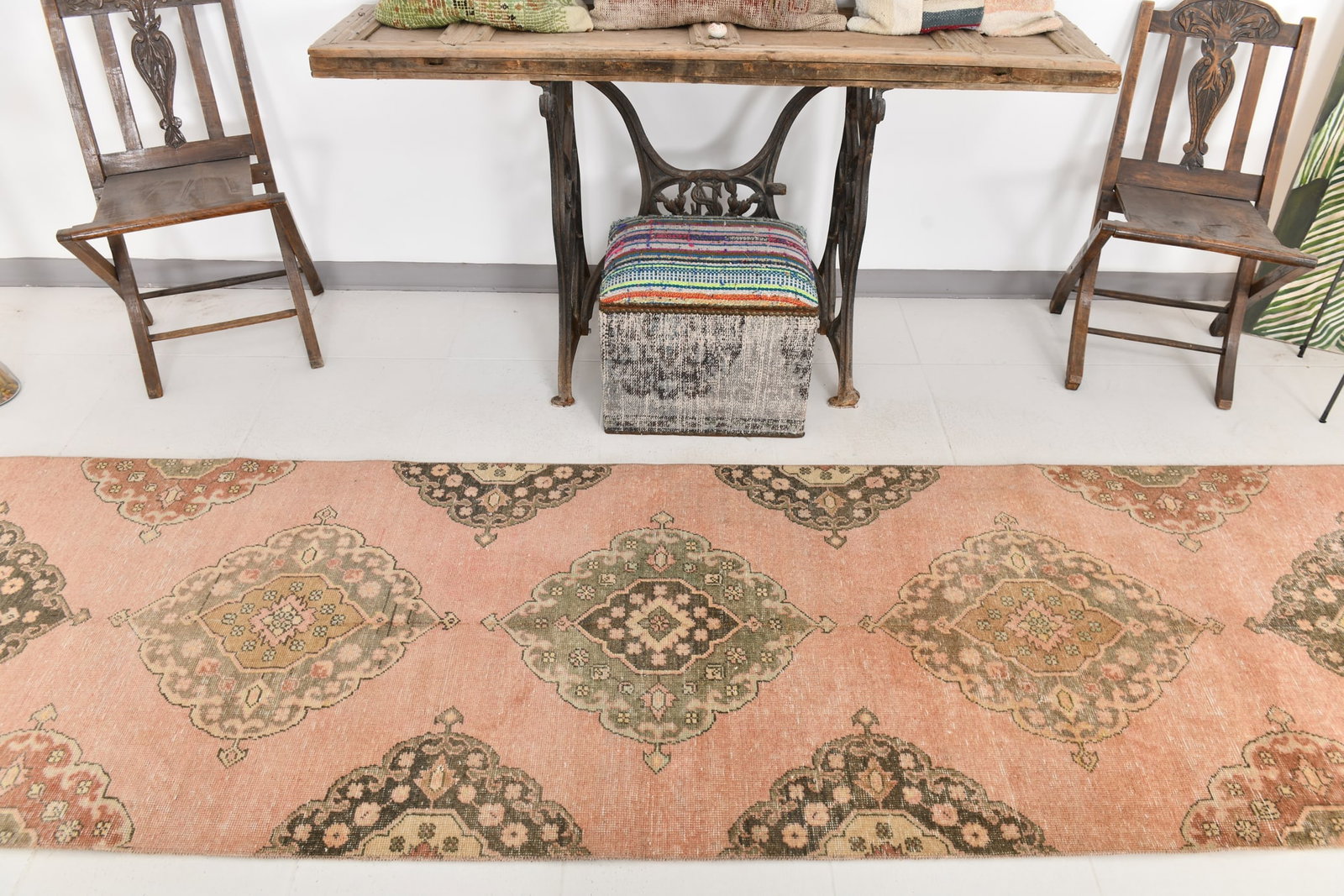 3'0'' x 11'10'' Turkish Vintage Runner Rug - 23994 - 3