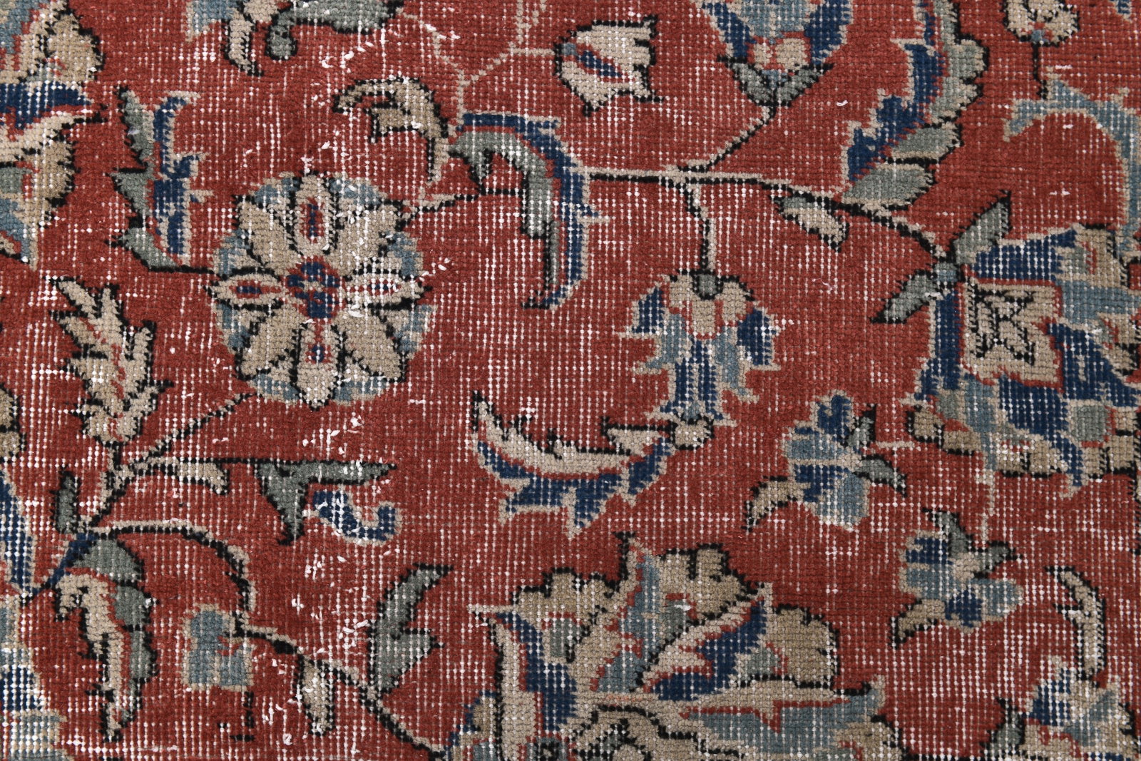 2'7'' x 10'7'' Handmade Vintage Wool Rug - 243967 - 5