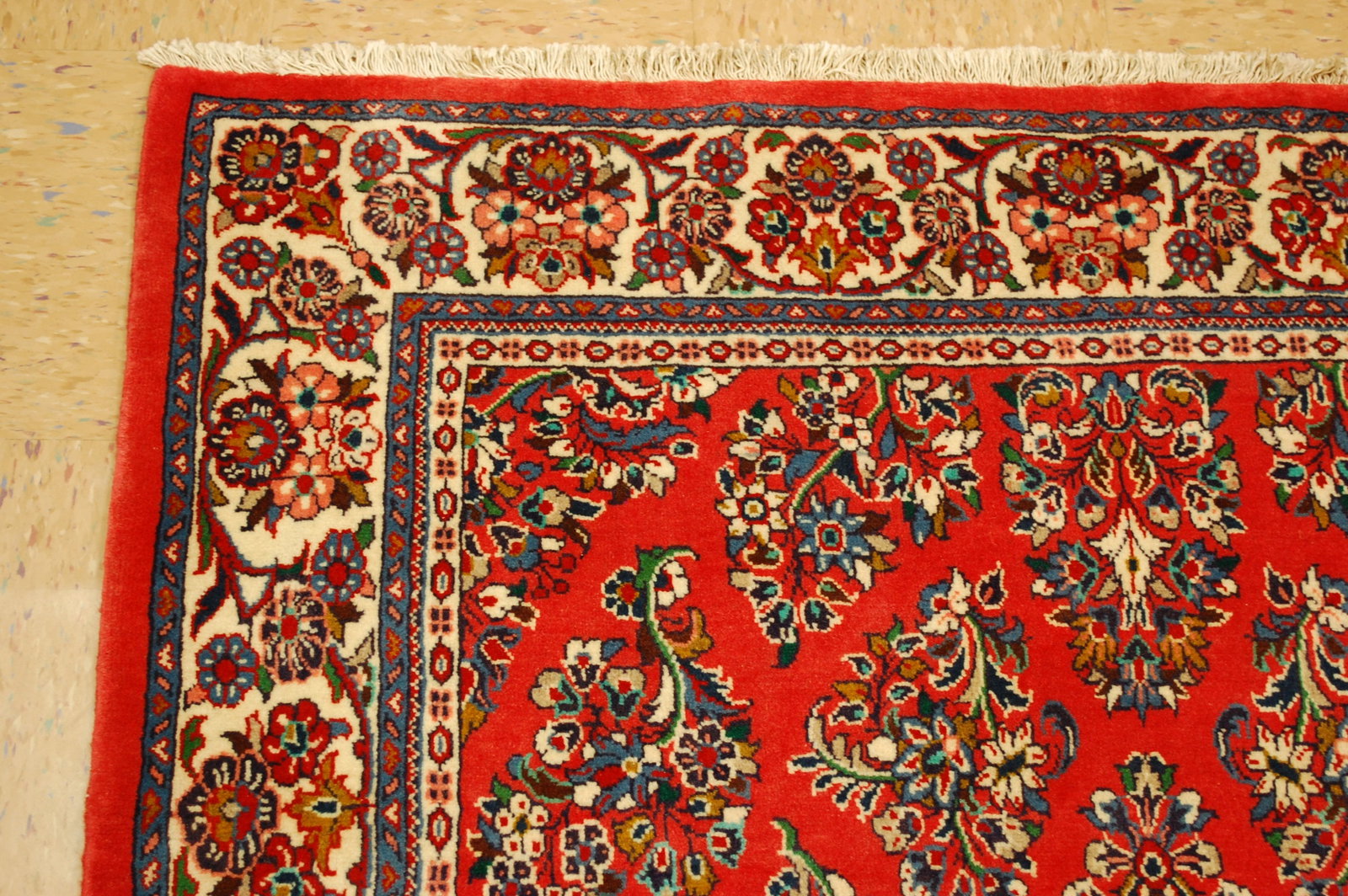 PERSIAN SARUK RUG 4'5" x 7' 8" - 4
