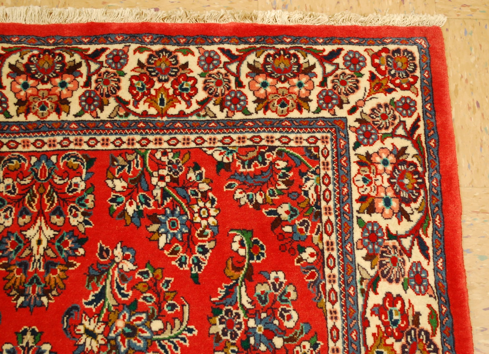 PERSIAN SARUK RUG 4'5" x 7' 8" - 5