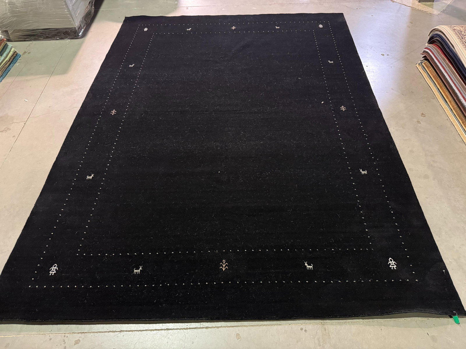 Magnificent Gabbeh Rug 9x12 - 2