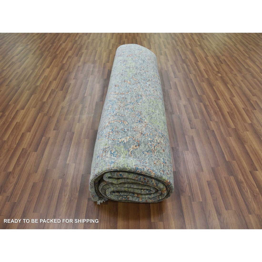 Obscured and Subtle Collection,Hand Knotted,100% Wool,Oriental Rug - 9