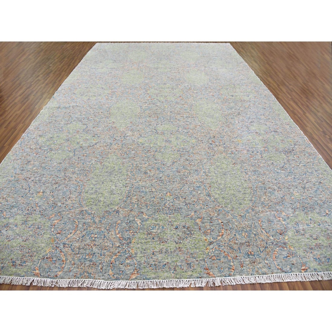 Obscured and Subtle Collection,Hand Knotted,100% Wool,Oriental Rug - 2
