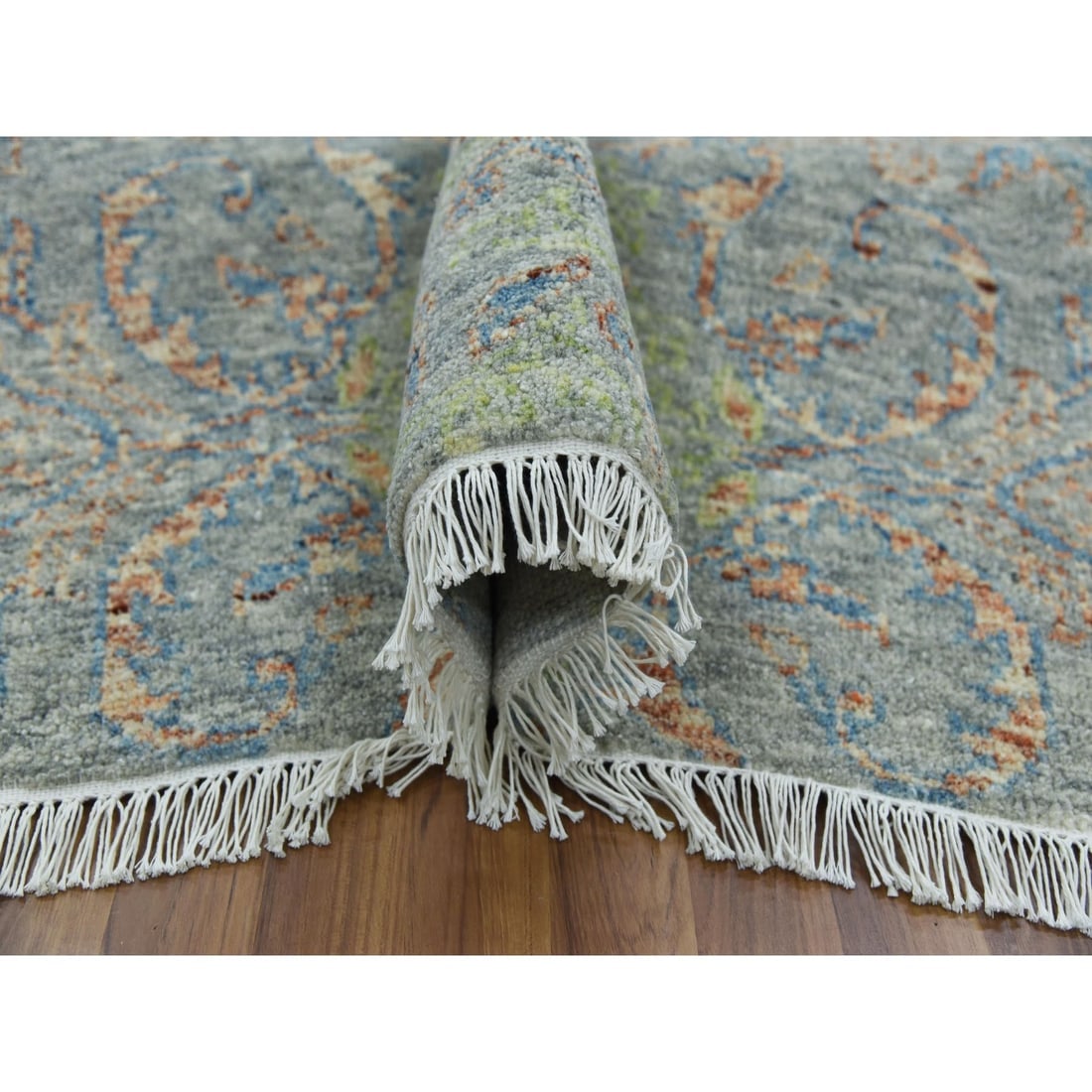Obscured and Subtle Collection,Hand Knotted,100% Wool,Oriental Rug - 5
