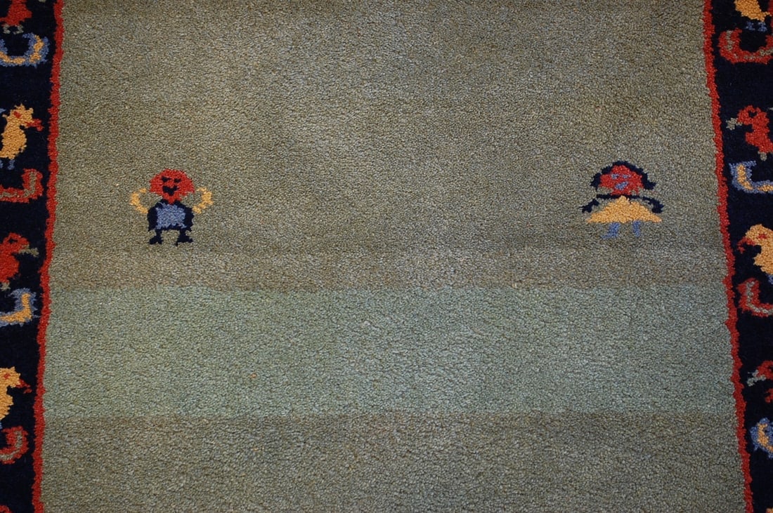 PERSIAN SHIRAZ RUG 2'10" x 11'5" - 5