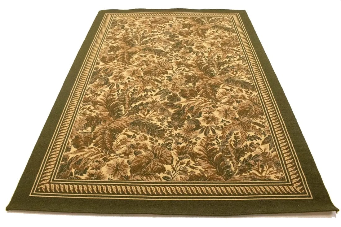 Multicolored Floral 6X9 Modern Machine-Made Rug - 3