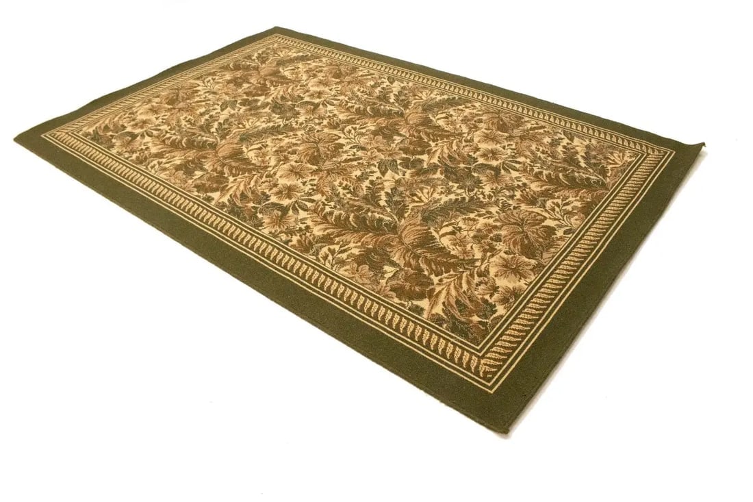 Multicolored Floral 6X9 Modern Machine-Made Rug - 4