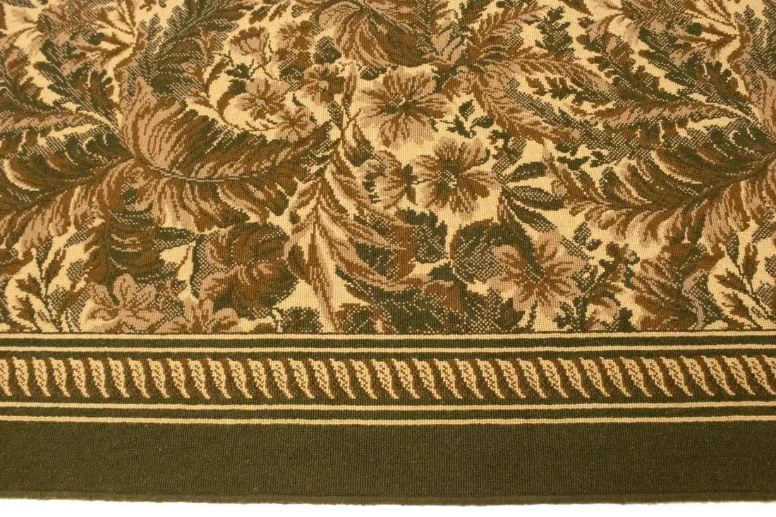 Multicolored Floral 6X9 Modern Machine-Made Rug - 5