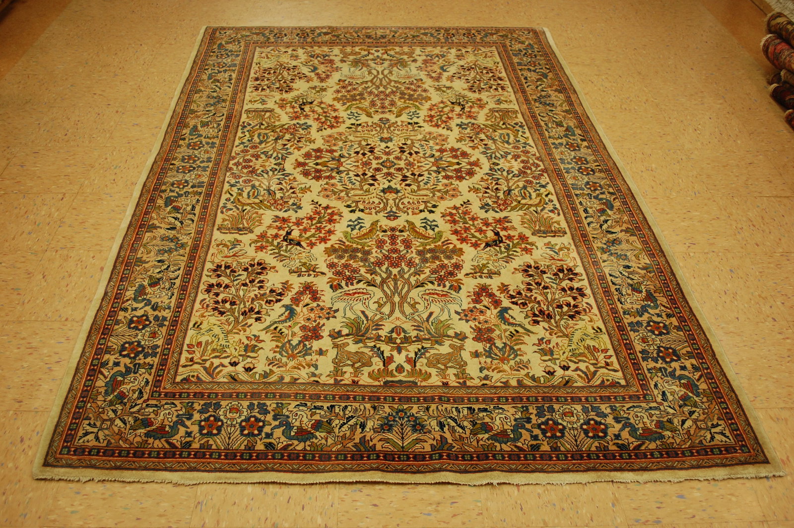 PERSIAN SARUK ORIENTAL RUG 5.6x8.4 - 2