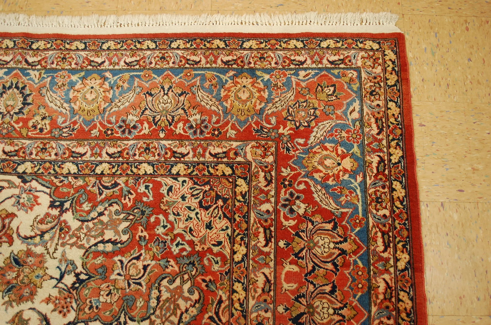 Persian ISFAHAN RUG 7'8" x 11'6" - 6