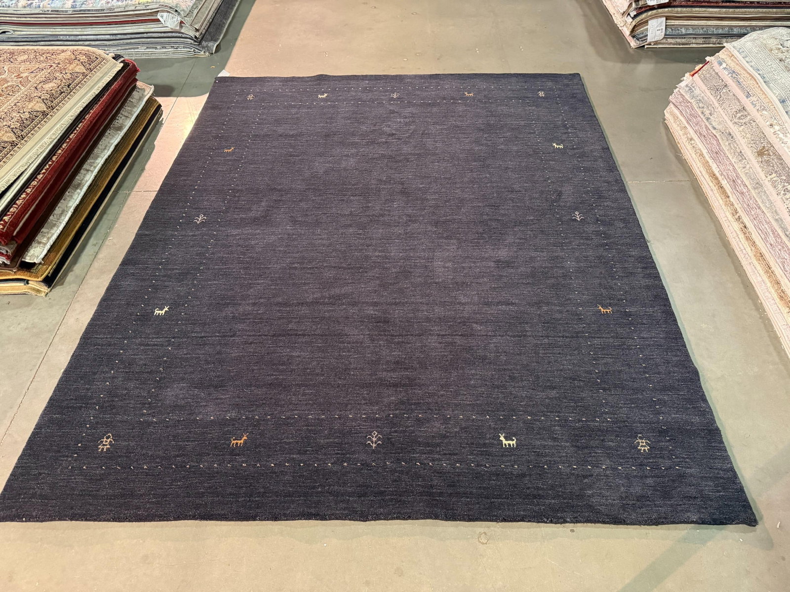 Magnificent Gabbeh Rug 8.1x10 - 5