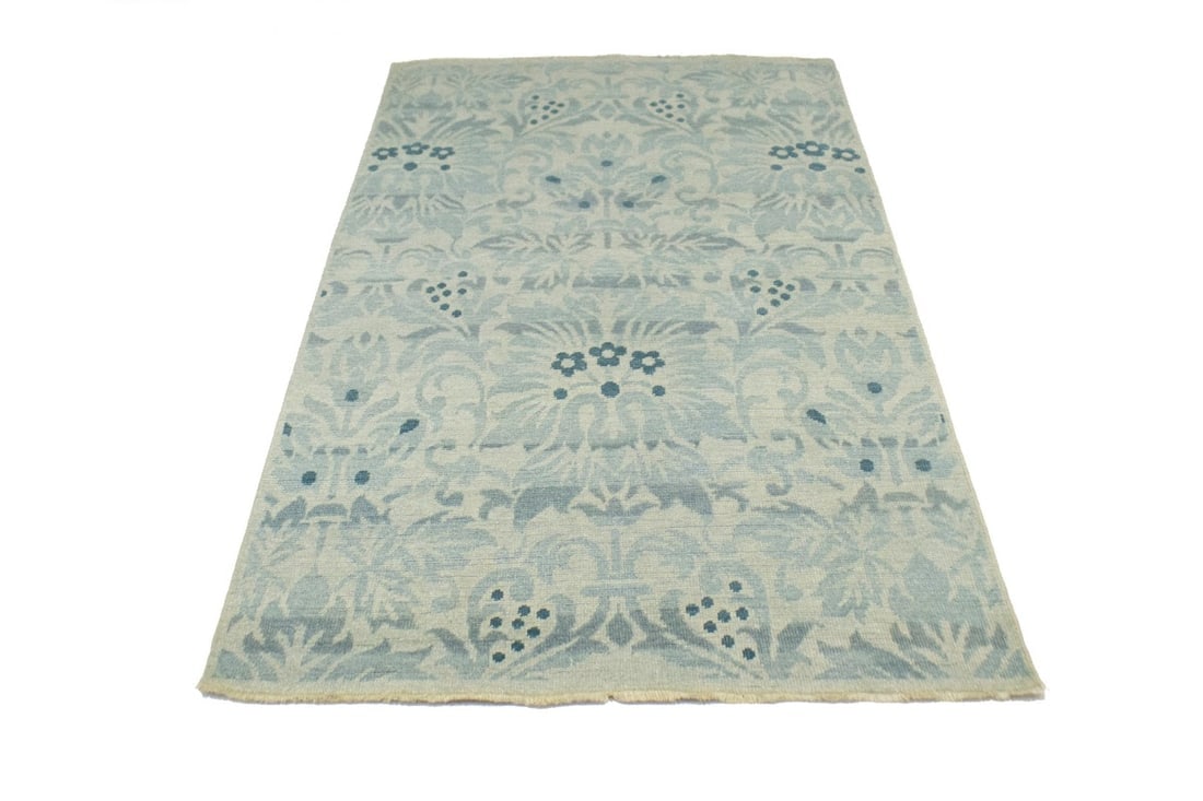 Floral Transitional 5X7 Modern Oriental Rug - 3