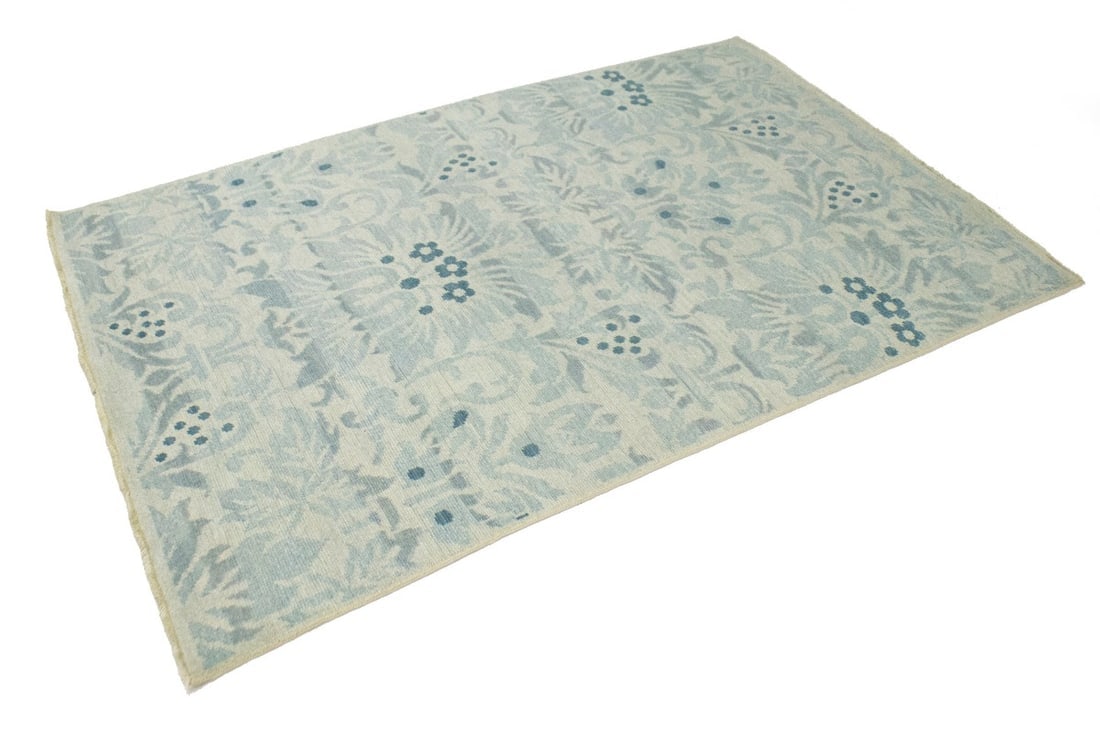 Floral Transitional 5X7 Modern Oriental Rug - 4