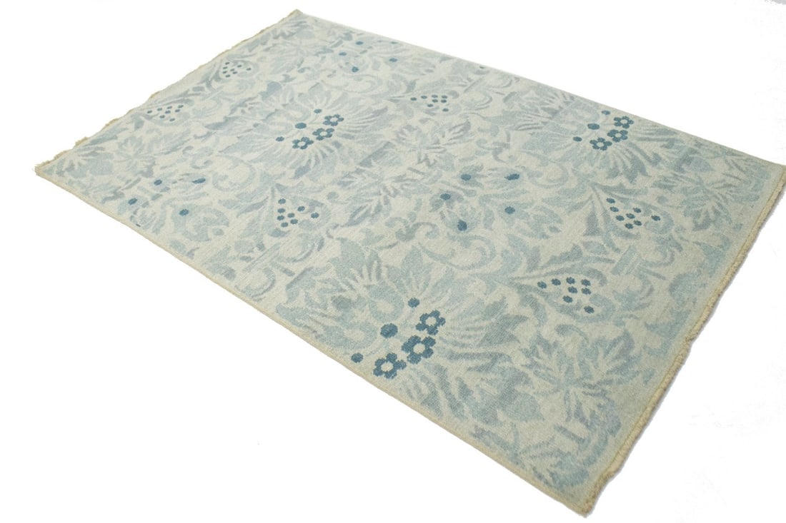 Floral Transitional 5X7 Modern Oriental Rug - 5