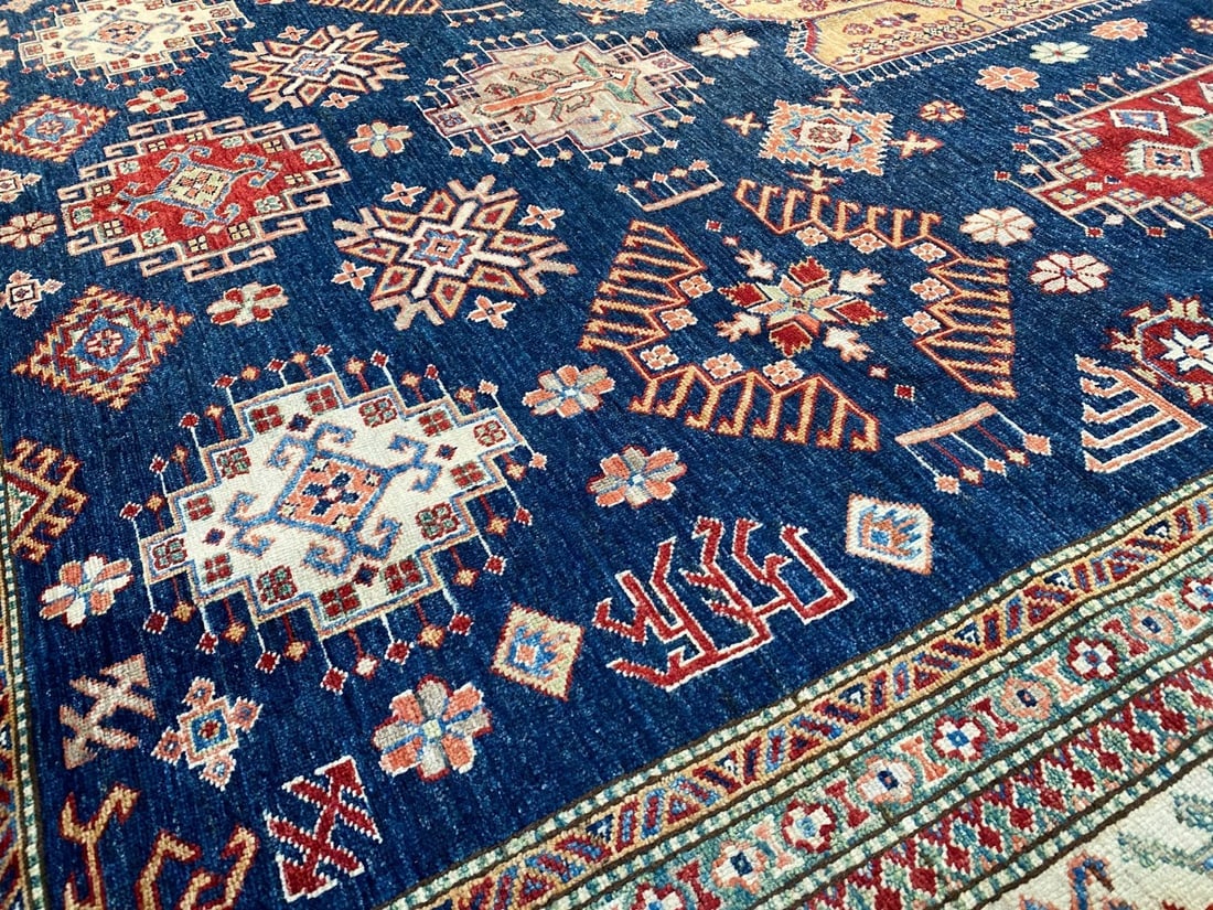 Exquisite Fine Super Kazak Rug 8x10.1 - 7
