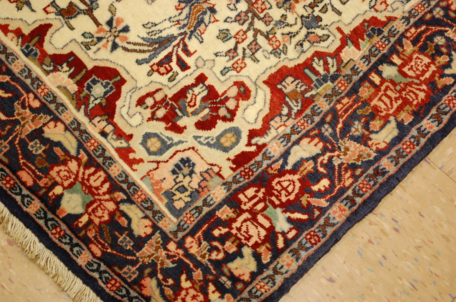 PERSIAN BIJAR RUG 3'8" x 4' 4".. - 7