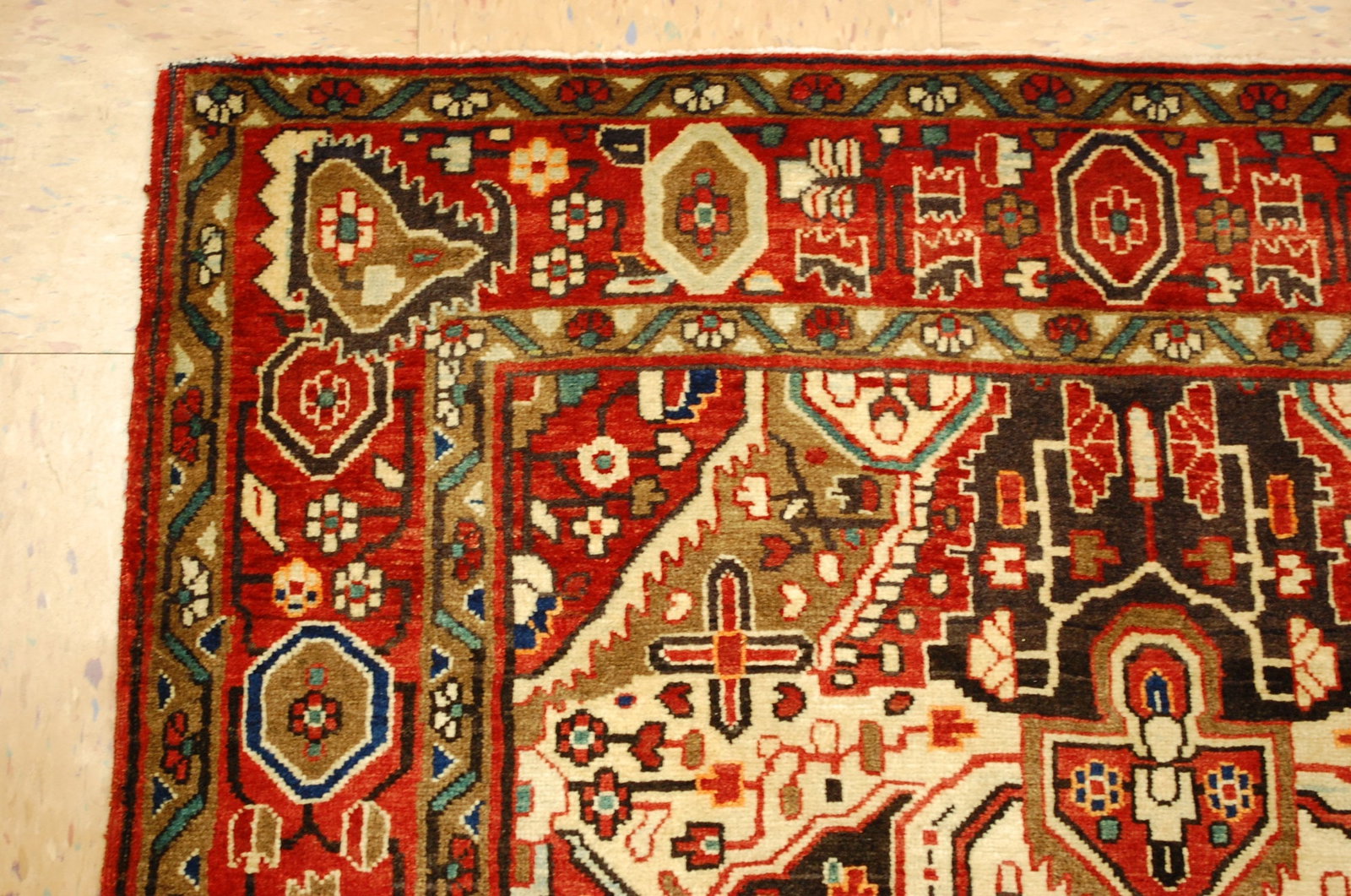 PERSIAN SARUK RUG 3.7x5.3 - 4