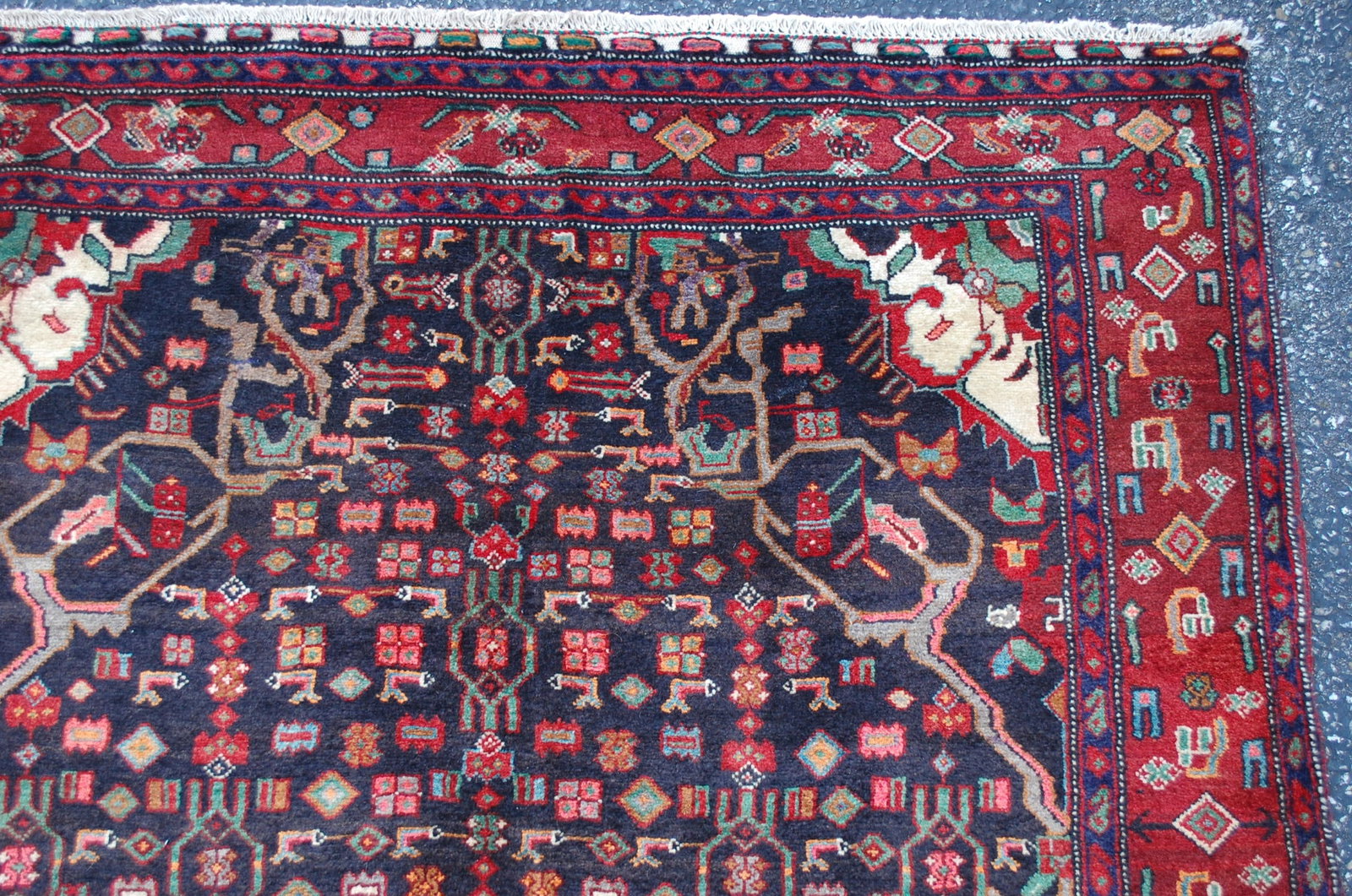 PERSIAN BIJAR RUG 4'3"X11'2" - 4