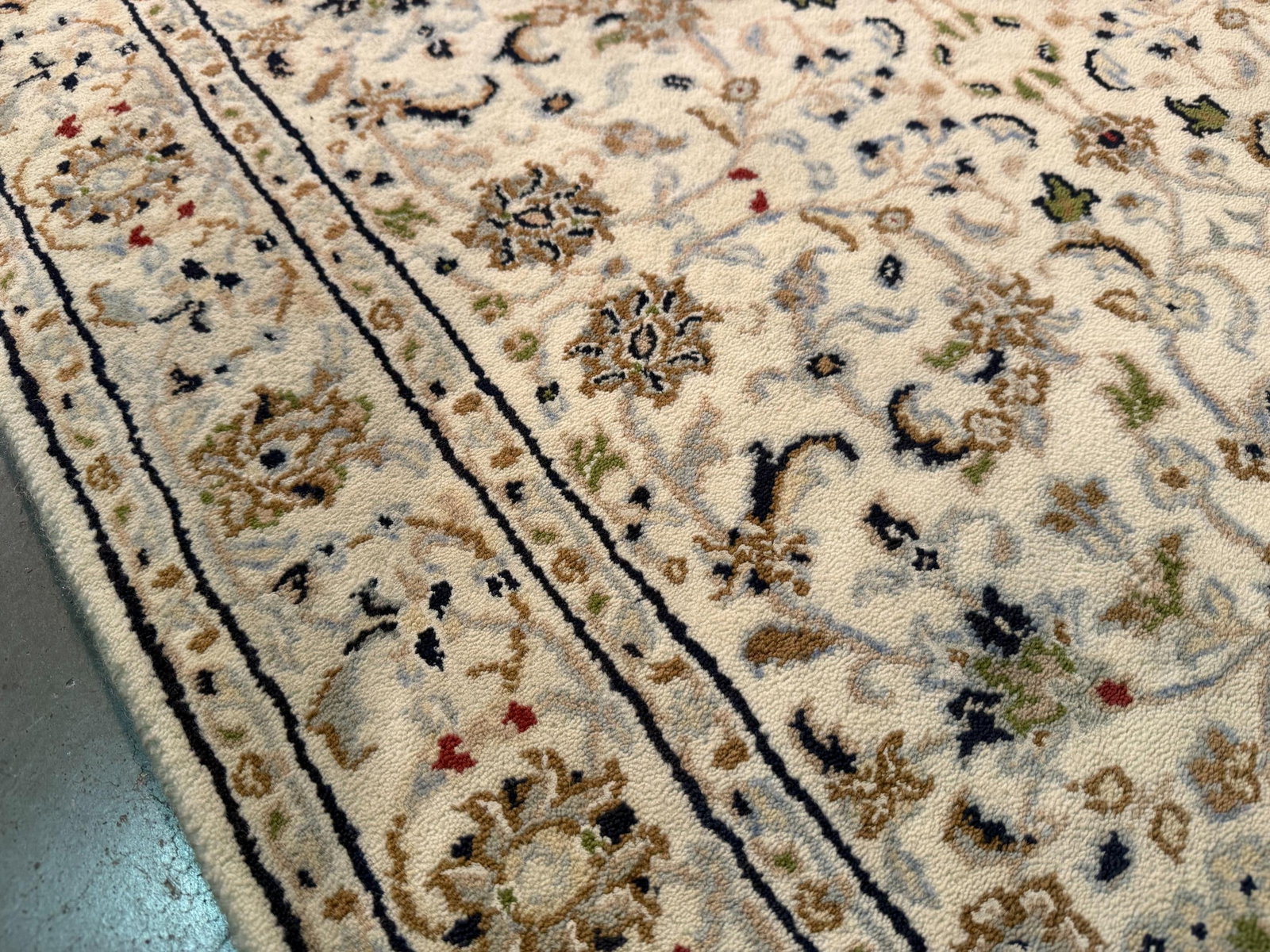 Fine Silk and wool Runner 2.8x8.1 - 7