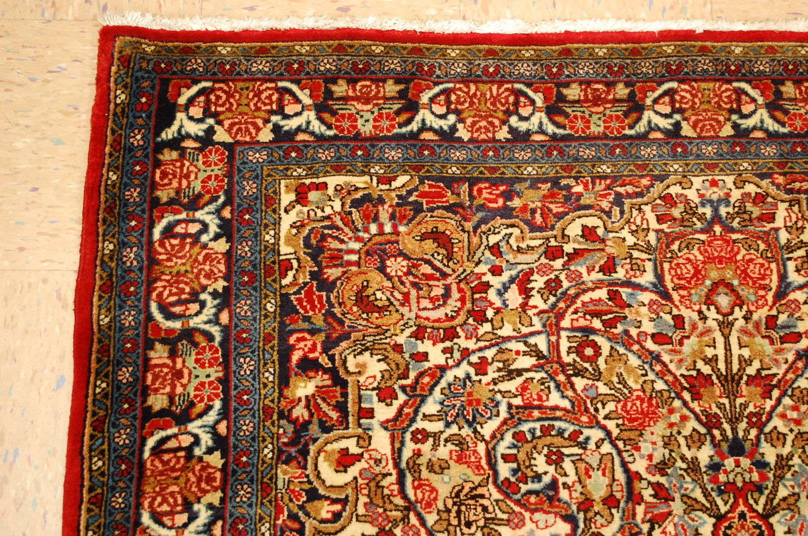 PERSIAN BIJAR RUG 4.7x6.7 - 4