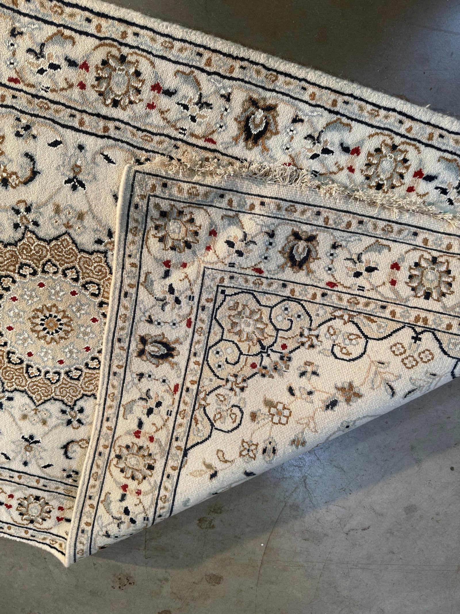 Fine Silk and wool Runner 2.8x8 - 8