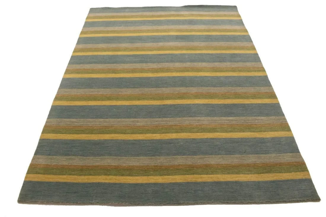 Multicolored Stripes 6X8 Lori Gabbeh Oriental Rug - 3