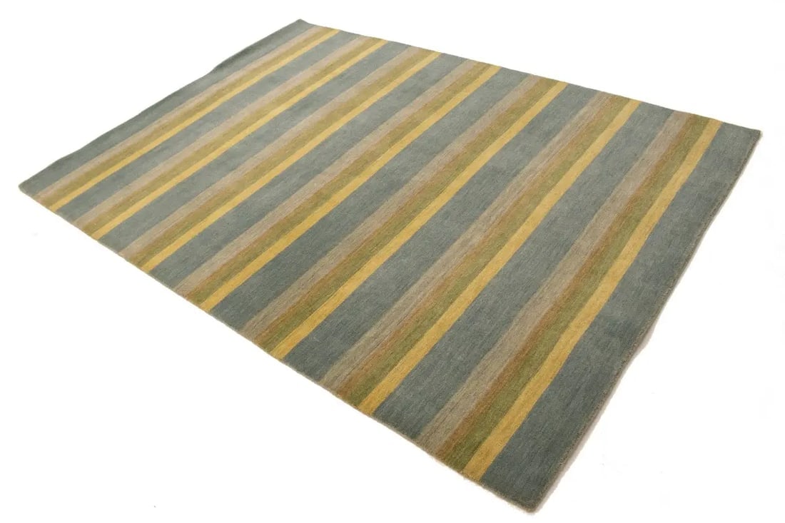 Multicolored Stripes 6X8 Lori Gabbeh Oriental Rug - 4