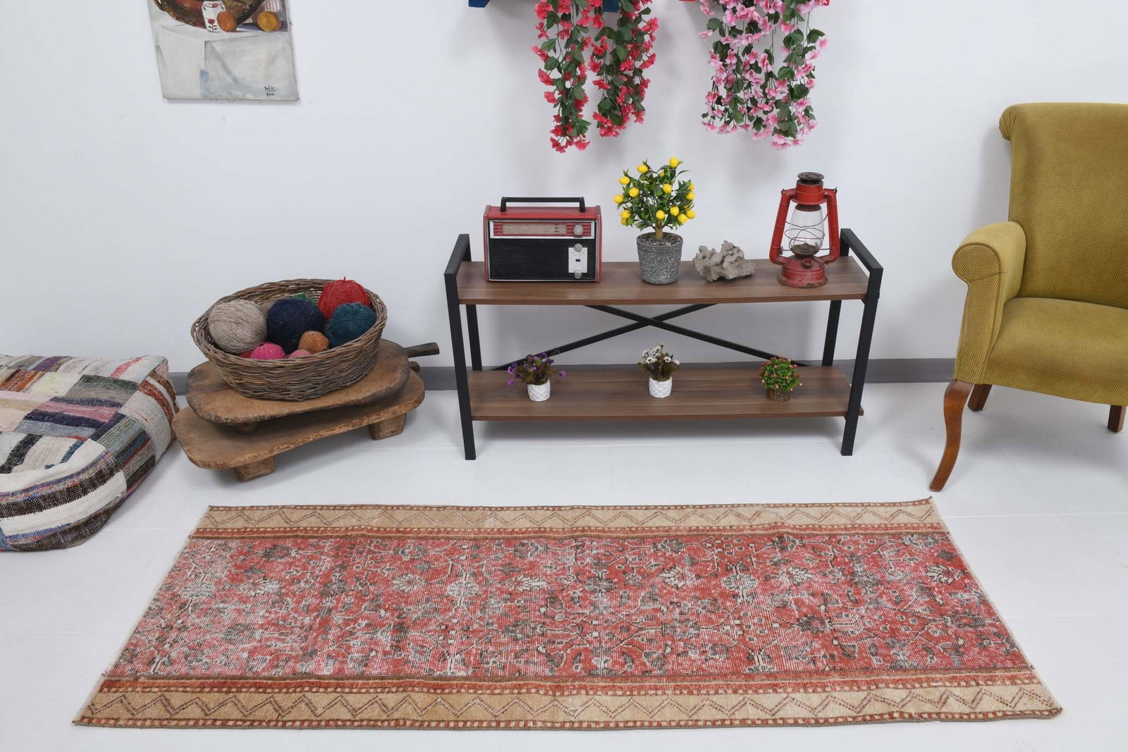 2'6'' x 6'7'' Turkish Handmade Kilim Rug - 21231 - 2