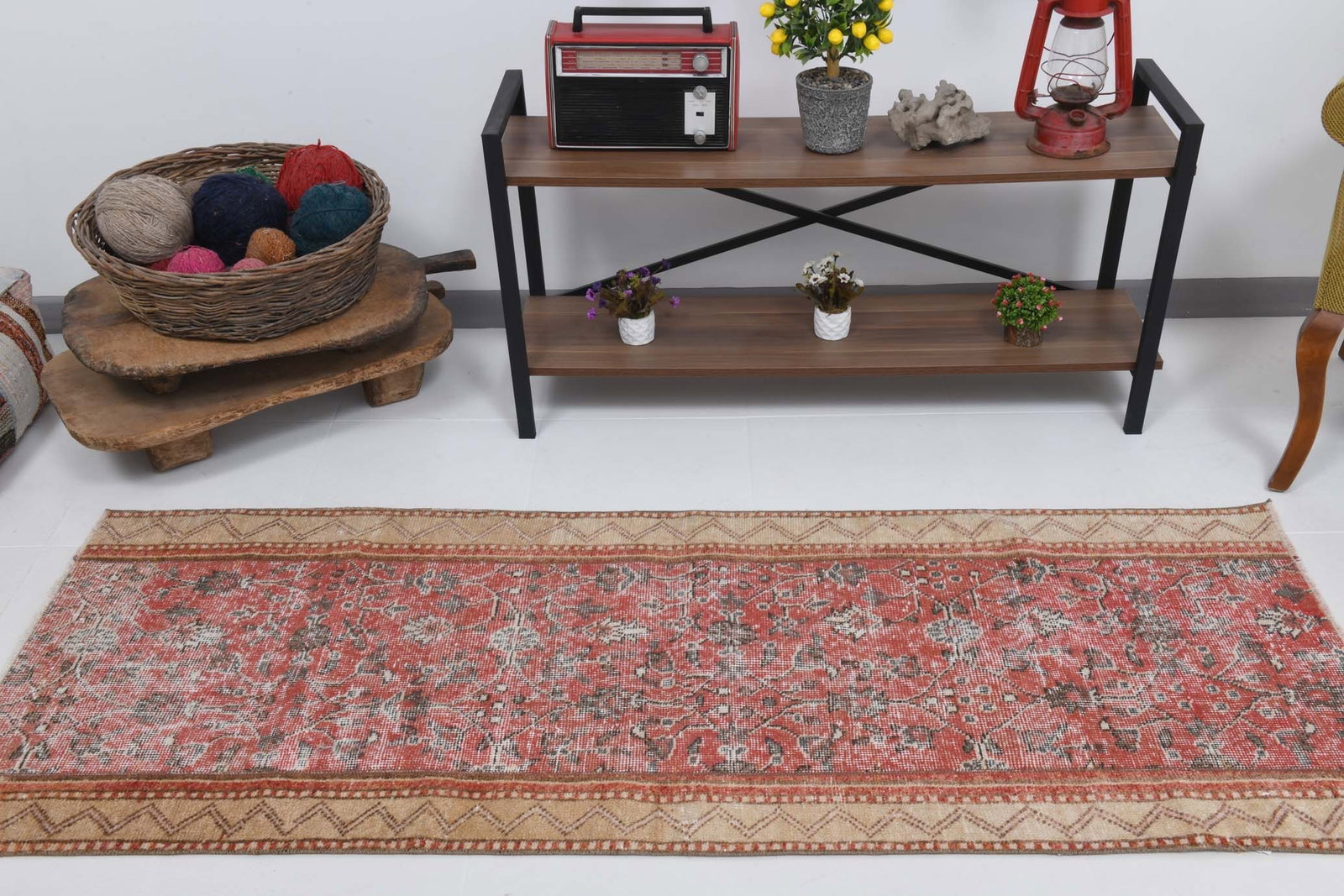 2'6'' x 6'7'' Turkish Handmade Kilim Rug - 21231 - 3