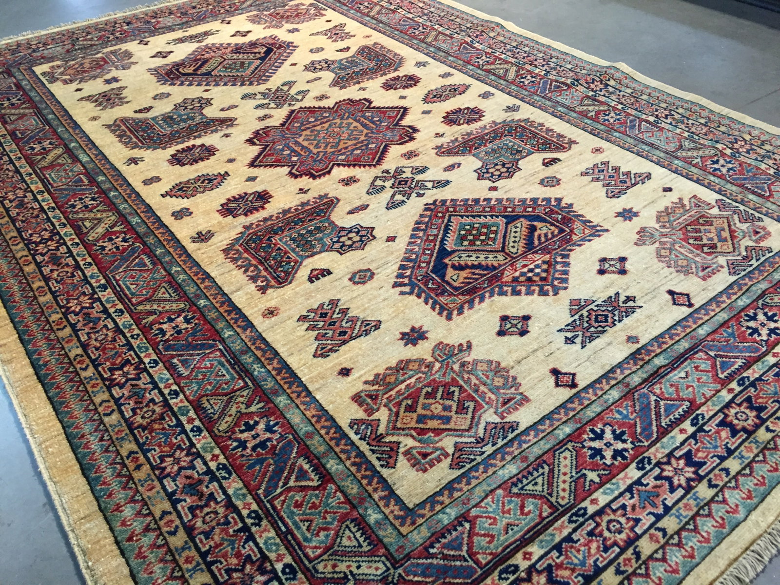 Exquisite Fine Super Kazak Rug 5.7x8 - 2