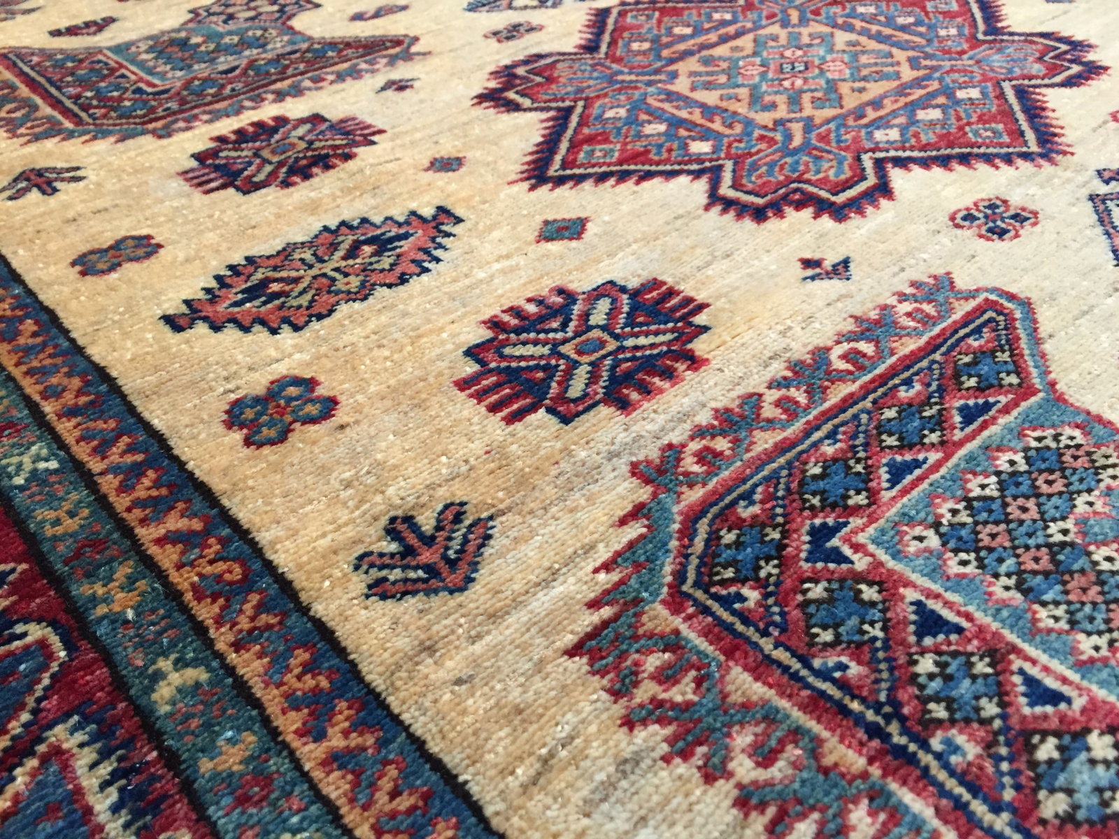 Exquisite Fine Super Kazak Rug 5.7x8 - 7