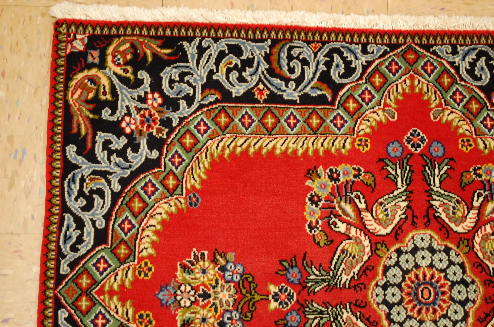 Persian KASHAN 2'5" x 3'2" - 2