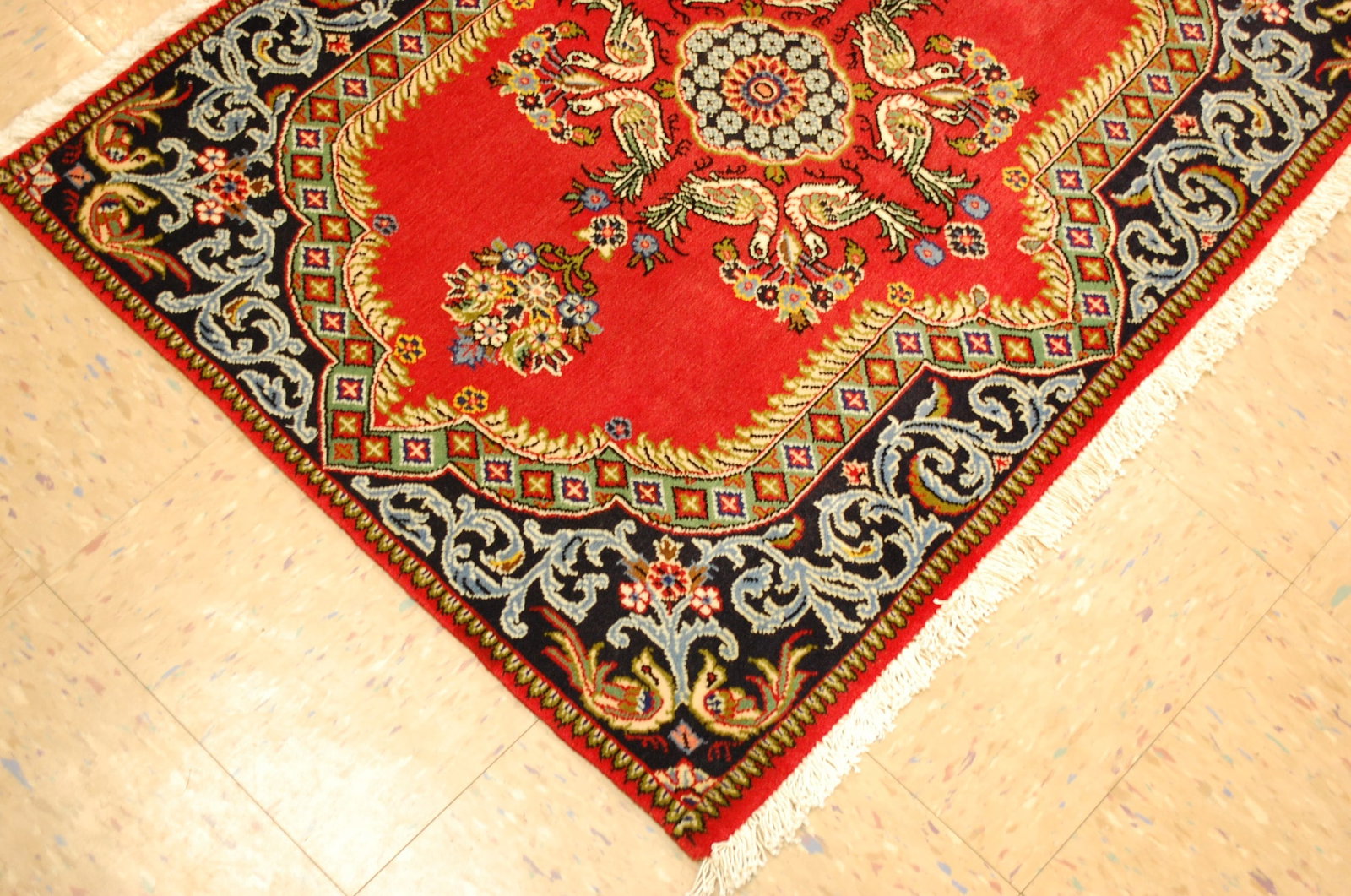 Persian KASHAN 2'5" x 3'2" - 7