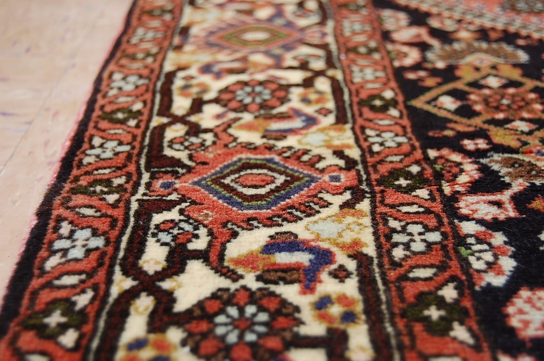 PERSIAN BIJAR RUG 4' 9" X 6'11" - 7