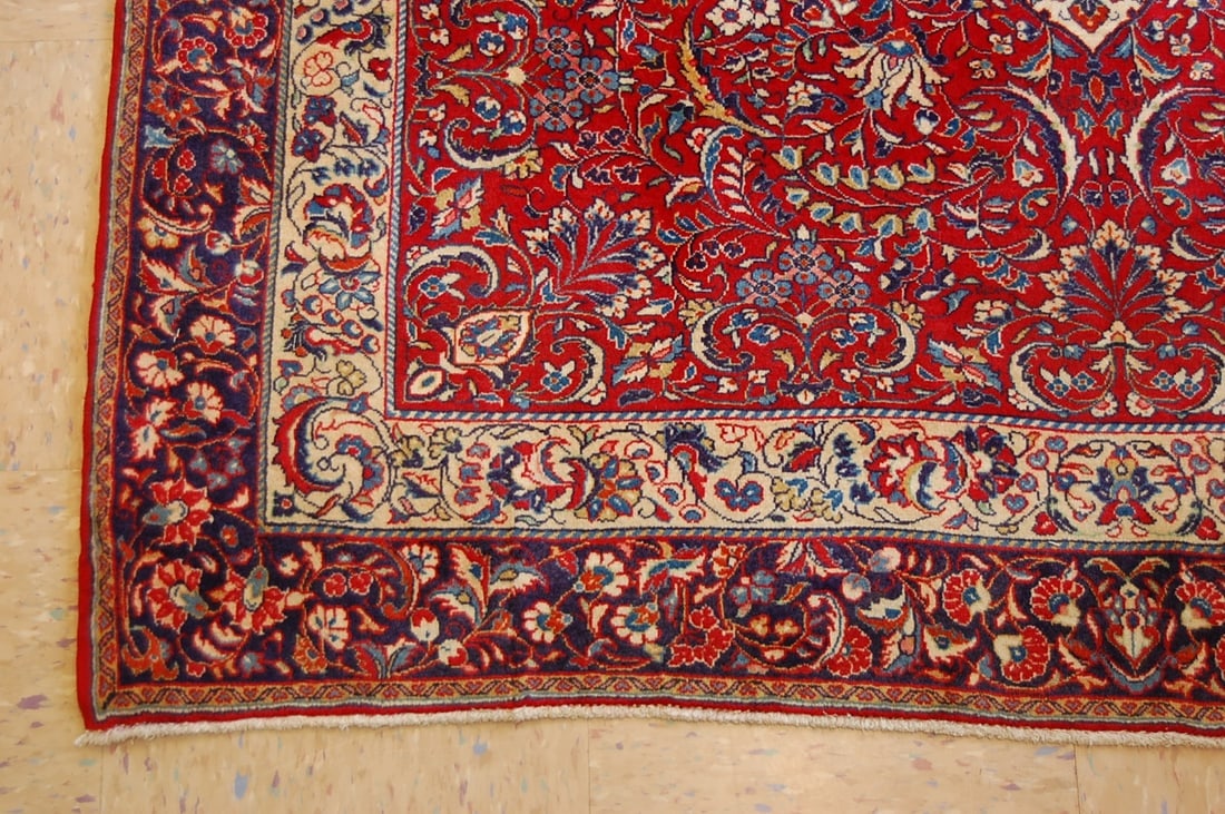 PERSIAN SAROUK RUG 4' 3" x 6' 9" - 2