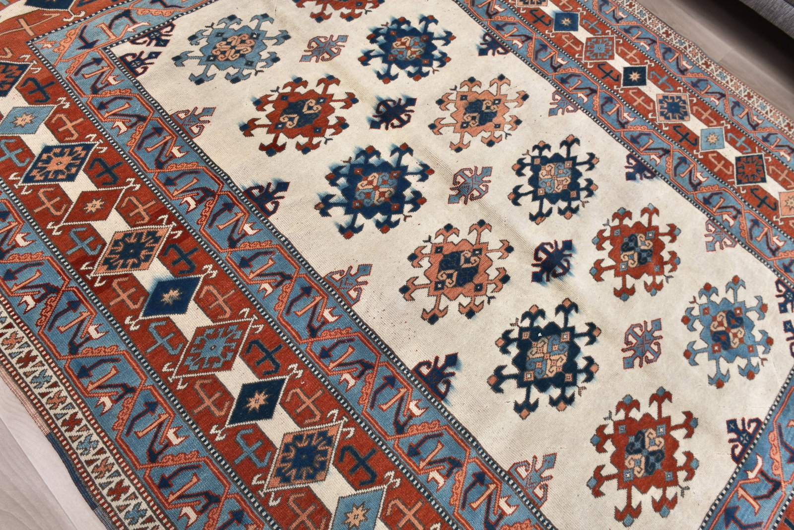 6'8'' x 9'1'' Turkish Handmade Kilim Rug - 242478 - 3