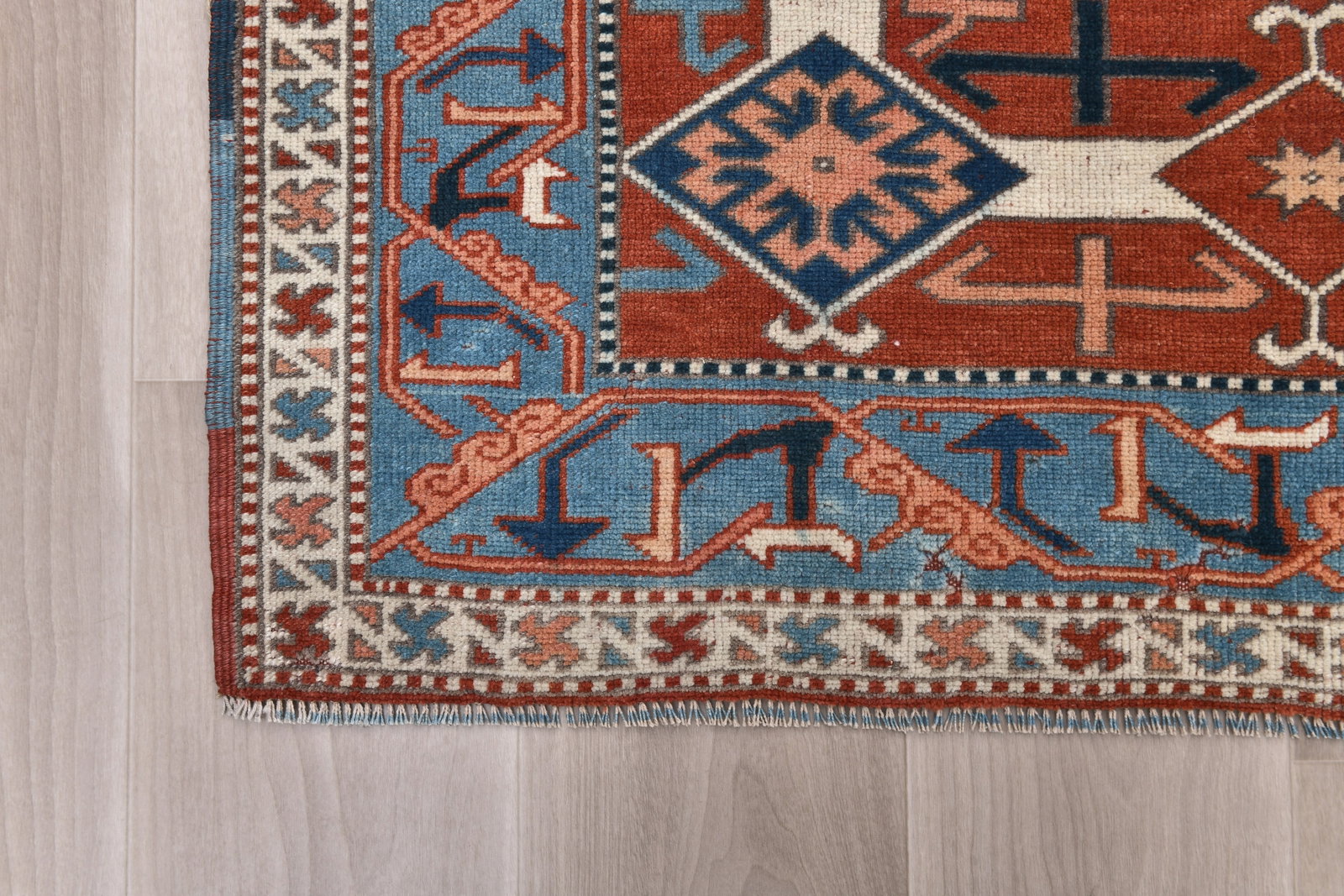 6'8'' x 9'1'' Turkish Handmade Kilim Rug - 242478 - 7
