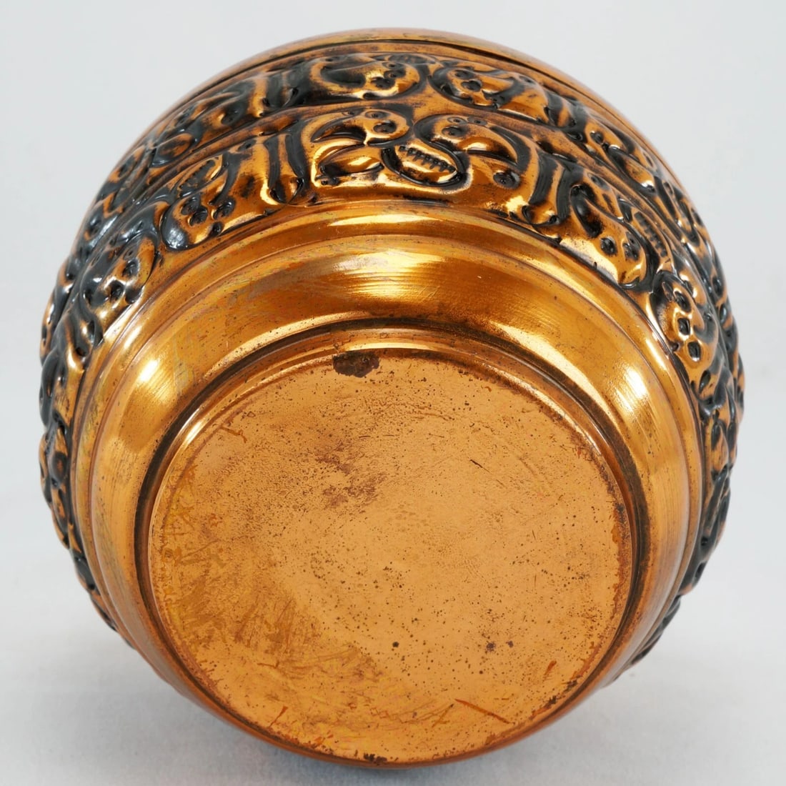 Art Deco Copper Clad Vase 1930's - 7