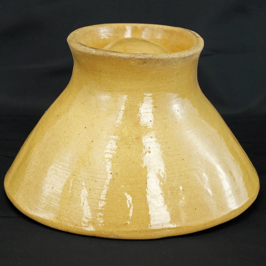 Victorian Yellow Ceramic Mold Wheat Sheaf - 5
